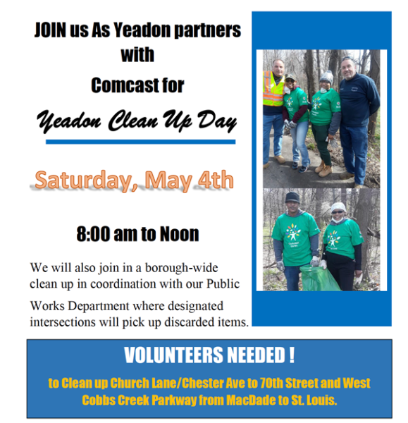 Yeadon Cleanup