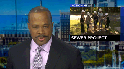 WPVI sewer project coverage
