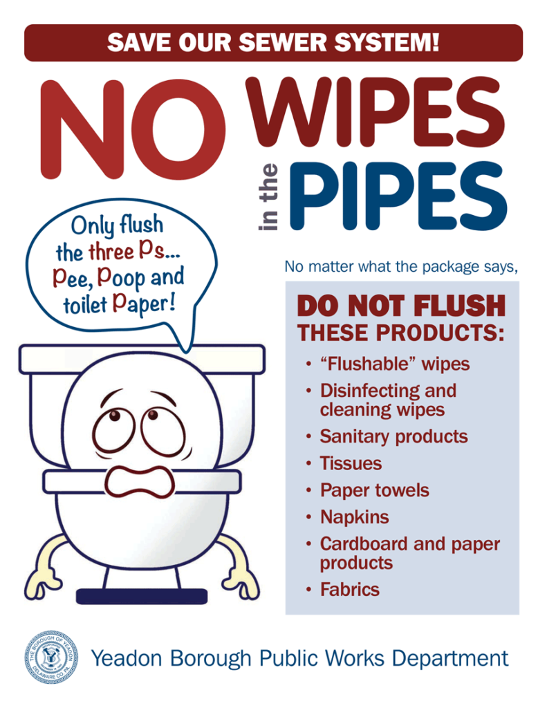 No Wipes in the Pipes