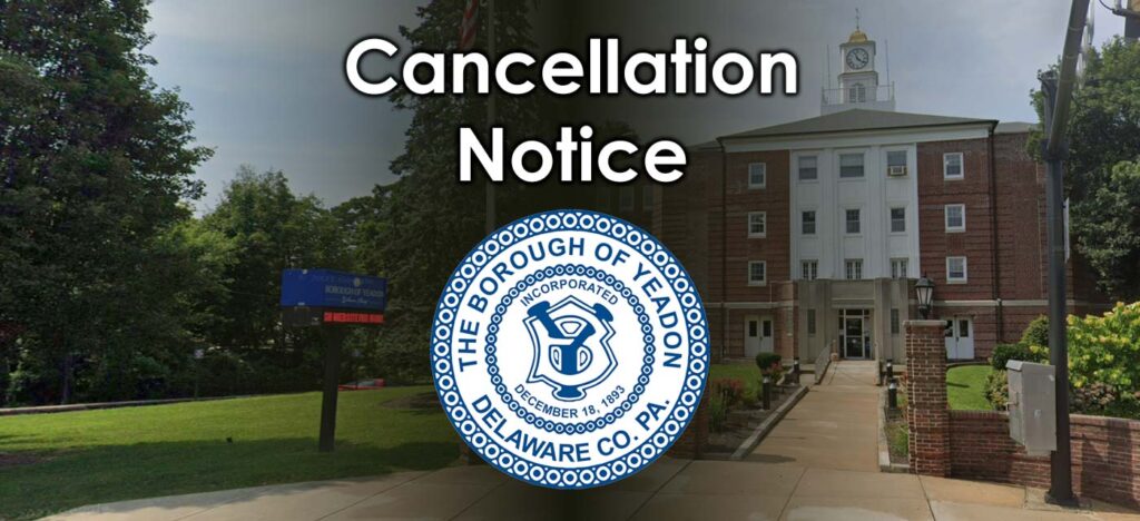 Cancellation Notice