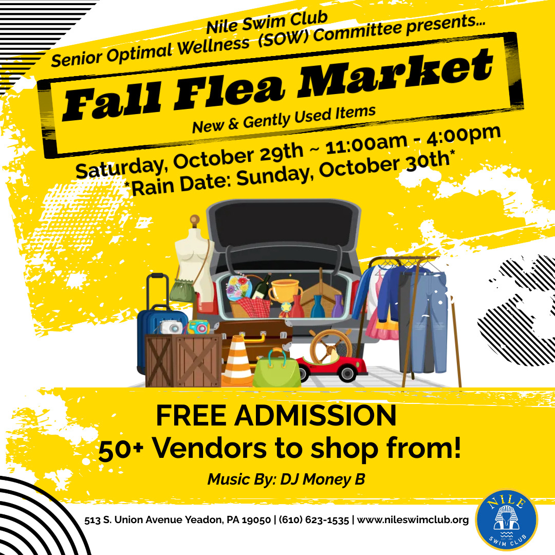 flea market October 29