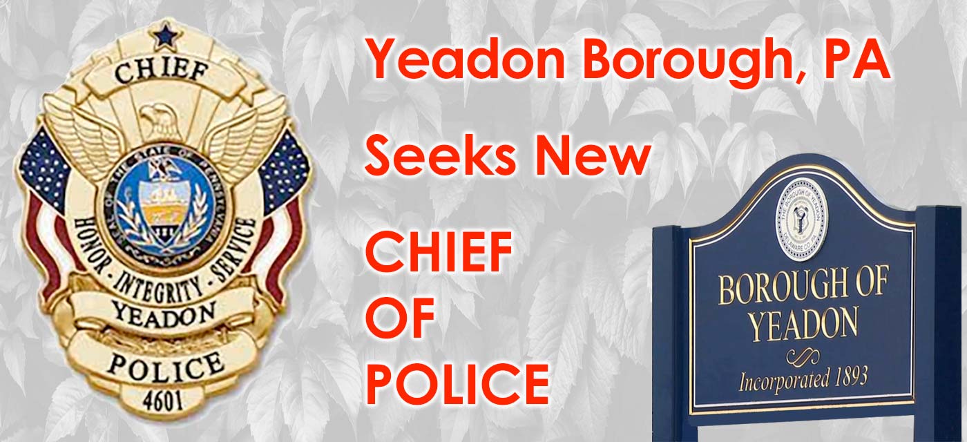 Yeadon Borough Seeks New Chief of Police