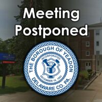 Meeting Postponed