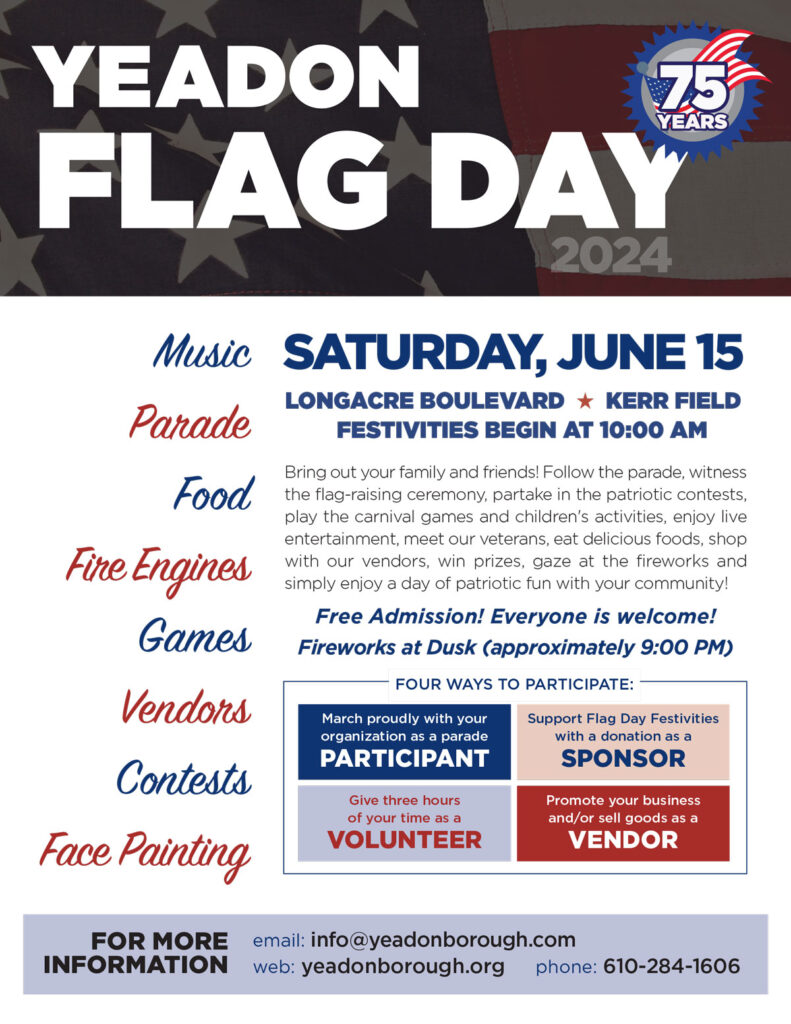Flag Day flyer