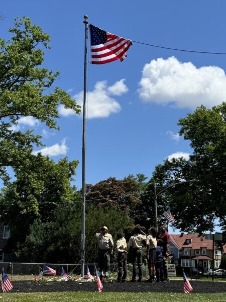 Flag Day 2024 in Yeadon