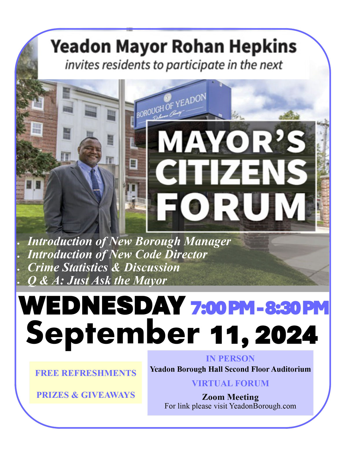 Mayor's Citizens Forum