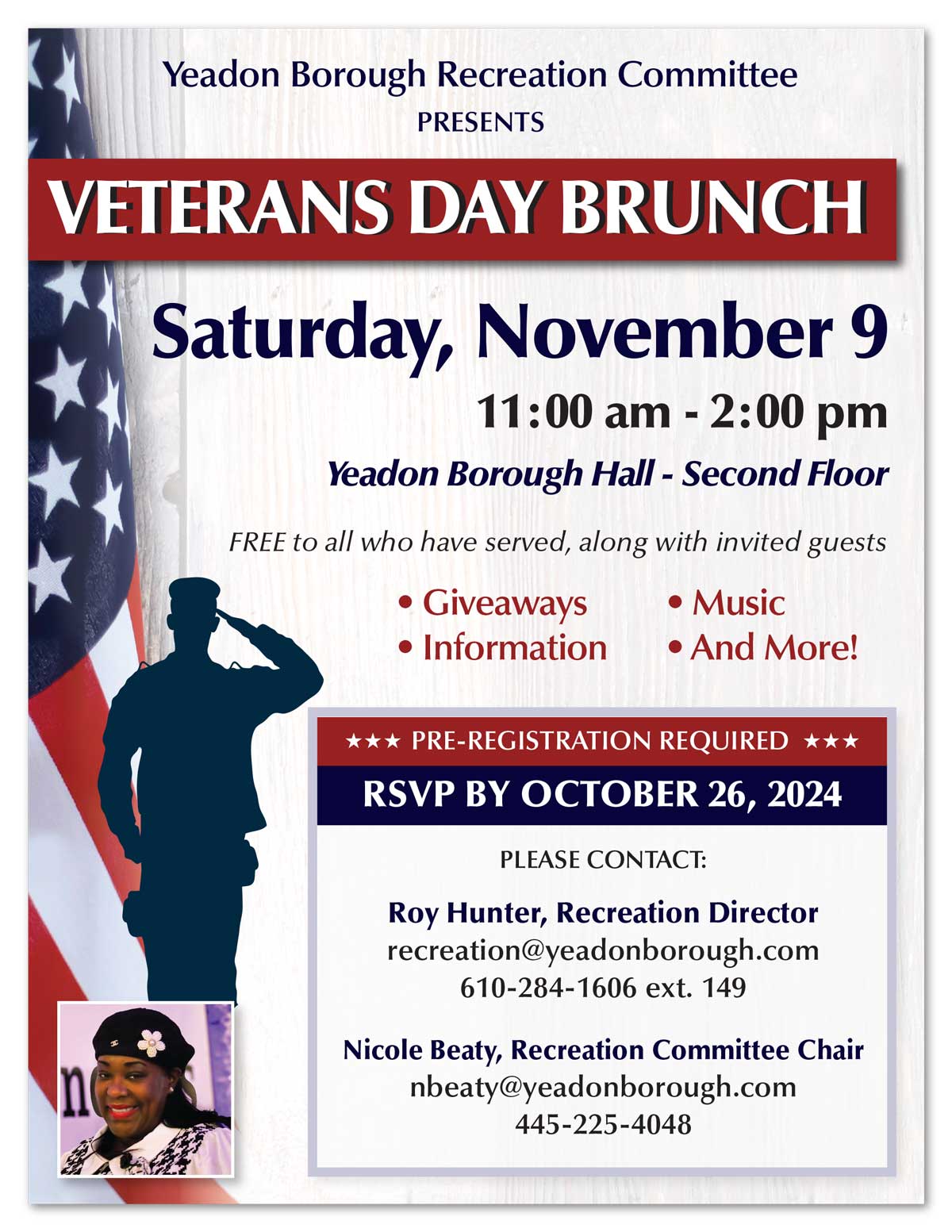 Yeadon Veterans Brunch