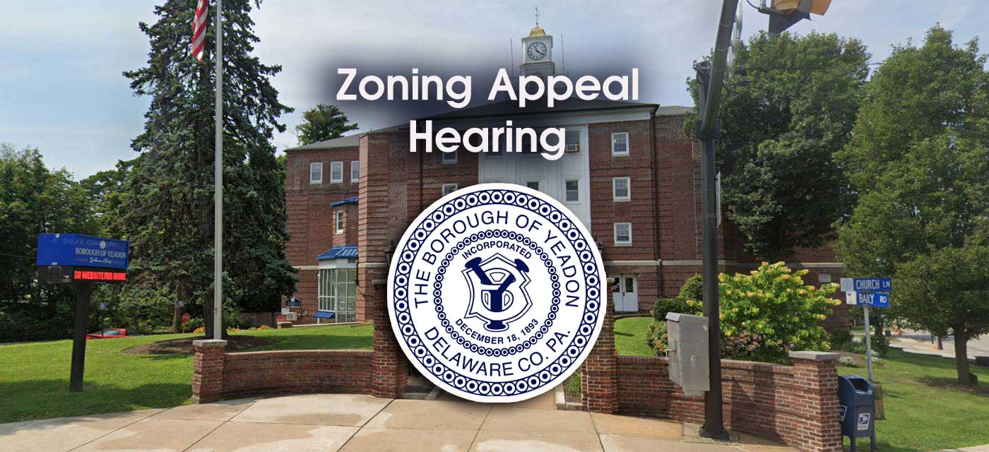 Zoning Hearing Notice