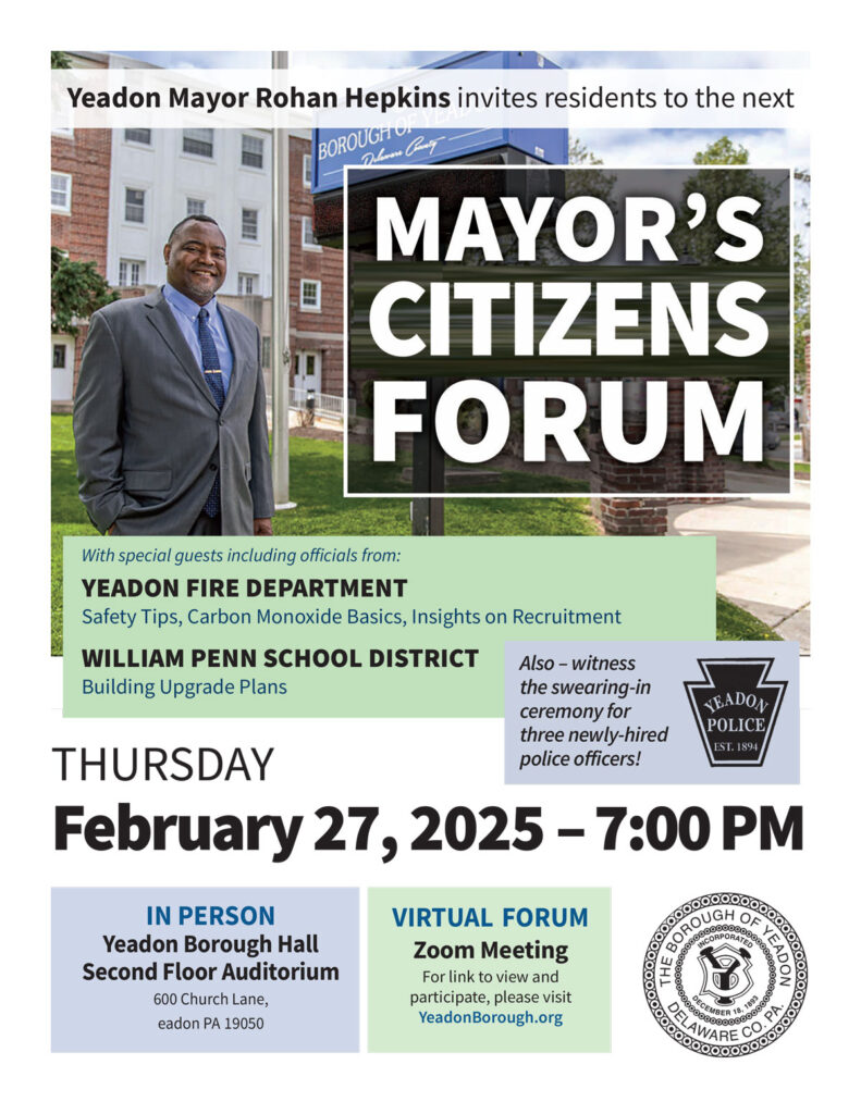 Mayors Forum Feb. 27