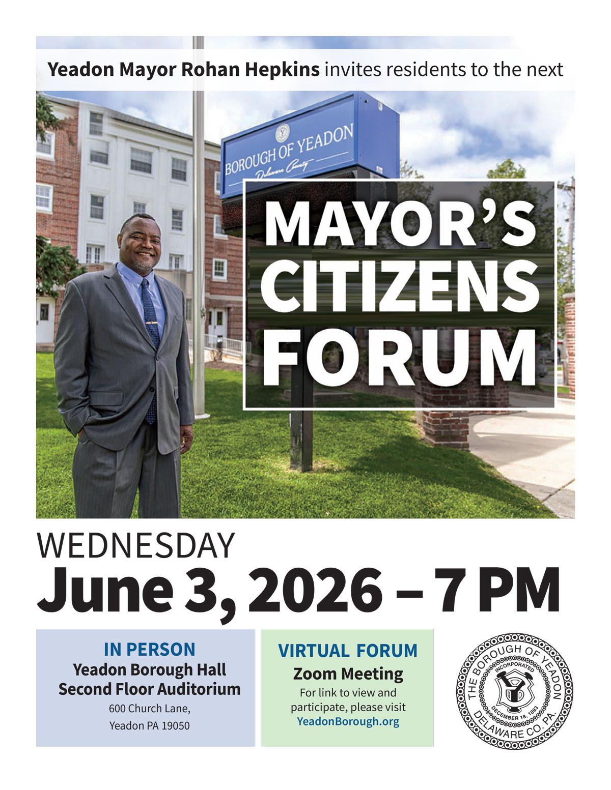 Mayor's Citizens Forum
