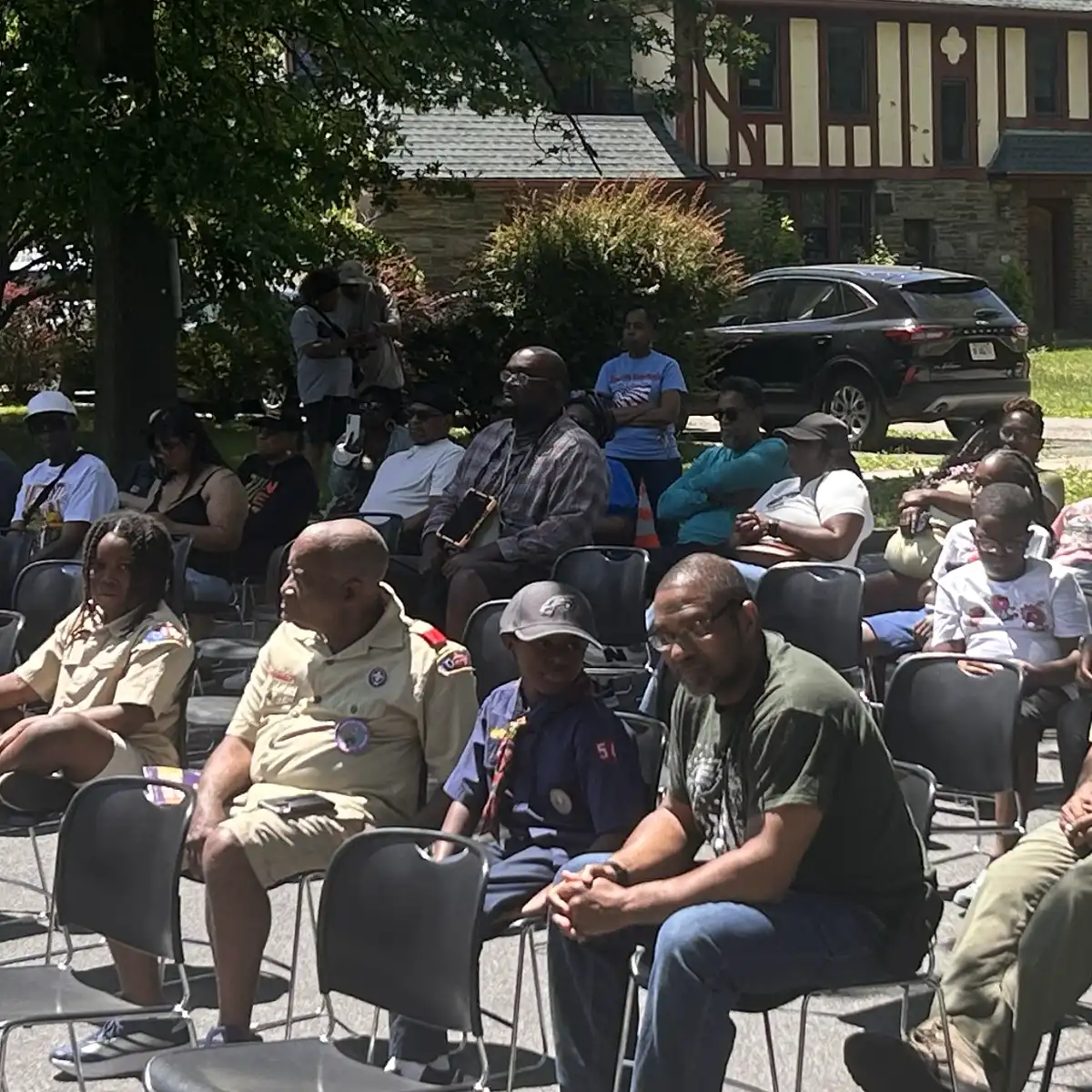 Freedom Day crowd