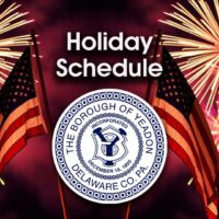 Holiday Schedule