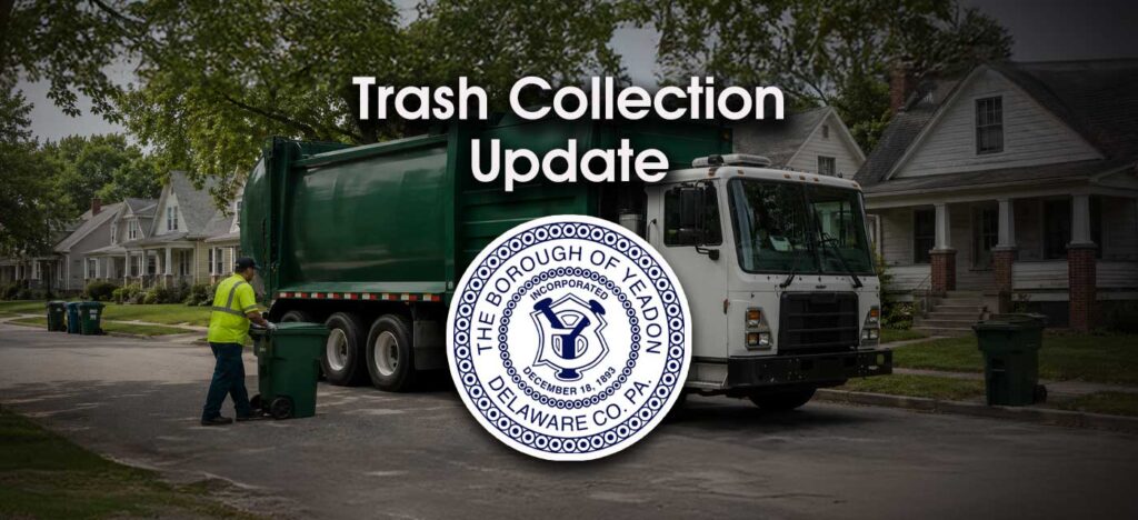 Trash Schedule Update