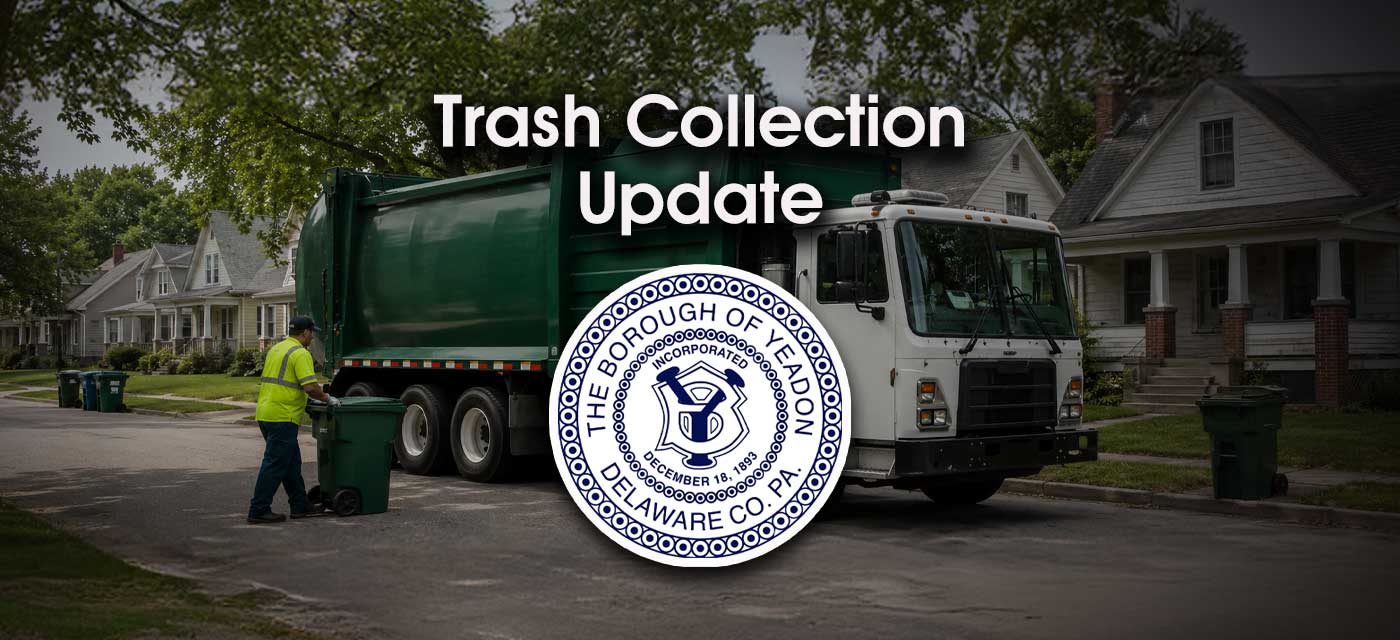 Trash Schedule Update
